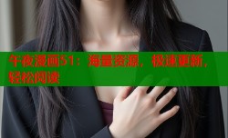 午夜漫画51：海量资源，极速更新，轻松阅读