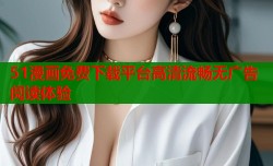 51漫画免费下载平台高清流畅无广告阅读体验