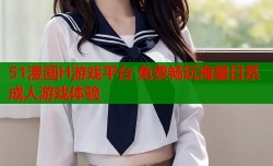 51漫画H游戏平台 免费畅玩海量日系成人游戏体验